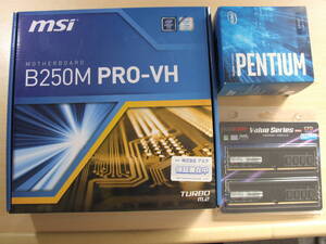 ★☆　MSI B250M PRO-VH PENTIUM G4560 LGA1151 DDR4 W4U2400PS-4G　☆★