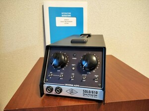 UNIVERSAL AUDIO SOLO/610 UA 610 真空管 マイクプリアンプ ユニバーサルオーディオ