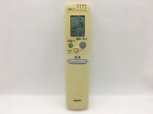 SANYO　エアコンリモコン　RCS-SR1　中古品C-5005