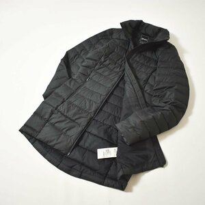 ♪防寒 保温 バーグハウス berghaus HUDSONIAN ロング ダウン ジャケット S グレー レディース アウトドア コート Aライン 防寒着♪