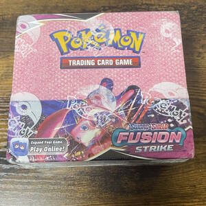 ポケモンカード 英語版 フュージョンアーツ 未開封BOX Fusion Strike Booster box Pokemon TCG Sword & Shield 