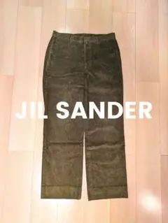 JIL SANDER コーデュロイパンツ オリーブグリーン