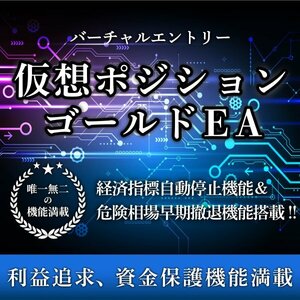 【2024最新!!】バーチャルエントリー型 GOLD EA ゴールド FX自動売買ツール MT4 フォワード成績公開 自動売買システム 投資 不労所得 g3