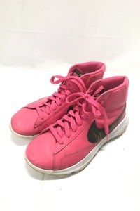 【送料無料】東京)◇NIKE ナイキ レディース ゴルフシューズ BLAZER ブレイザー ピンク カモ サイズ24.5