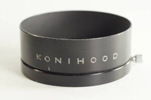 6A『おおむねキレイ』KONIHOOD 51mm フィルター径49mm カブセ式 標準用メタルフード