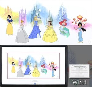 【真作】【WISH】ウォルト・ディズニー Walt Disney「DISNEY