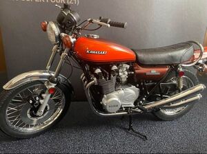 オートアート autoart カワサキ KAWASAKI 900 Super four Z1 スーフォア オレンジ 1/6 1/6スケート 模型 箱 証明書 バイク 完成品