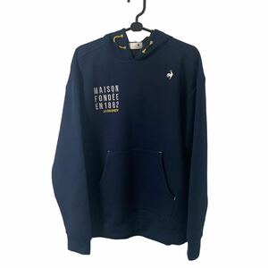 le coq sportif ルコック メンズ ゴルフウェア スウェットパーカー ネイビー