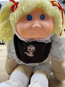 ♪送料無料　キャベツ人形 キャベッジパッチキッズ　ビンテージ 紙おむつをした赤ちゃん 44cm Cabbage Patch Kids Vintage 昭和レトロ