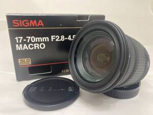 ◆動作品◆ SIGMA シグマ 17-70mm F2.8-4.5 DC MACRO PENTAX ペンタックス ♯2404091