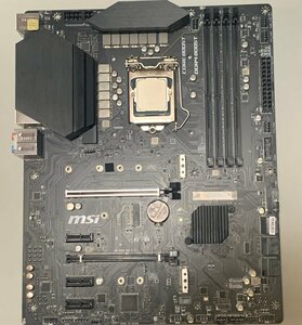 【簡易確認】MSI Z490-S01 + Celeron G5900 その他付属品無し / LGA1200 Intel第10世代 ATX