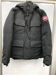 CANADA GOOSE カナダグース ダウンジャケット MAITLAND PARKA [ 4550M ] sizeS/P メンズ ブラック 〇美 品