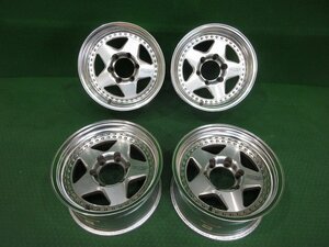 良品★ZZYZX RAGUNA ザイジックス ラグナ 16インチ アルミ 16×8J 0 139.7-6穴 110㎜ 4本[FJクルーザー/ランクル70/ハイラックスサーフ]