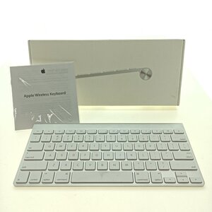 Apple Wireless Keyboard アップル ワイヤレス キーボード MC184LL/B A1314 シルバー TKL Bluetooth 無線 スマート 周辺機器 中古