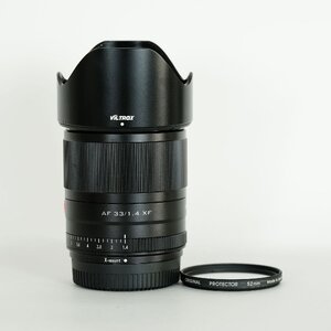 [良品｜フィルター付] VILTROX AF 33mm F1.4 (フジフイルムX用) / 富士フイルムXマウント