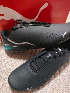 新品 定価13200 PUMA メルセデス ベンツ ペトロナス スニーカー 28cm ドリフトキャット Decima 黒 エンブレム プーマ コラボ 公式 F-1