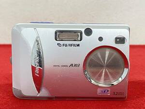 M-7991　【同梱不可】980円～ 現状品　FUJIFILM Finepix A303　デジタルカメラ　デジカメ　コンパクト　本体のみ　通電未確認