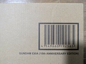 未開封 バンダイ 魂ウェブ 商店 METAL BUILD メタルビルド ガンダム エクシア 10th ANNIVERSARY EDITION