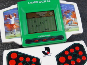 再値下 エポック Jリーグ オフィシャル LCDゲーム 熱闘!　Jリーグ サッカーデラックス J.LEAGUE SOCCER DX. レトロ ゲーム lsi ワイド液晶