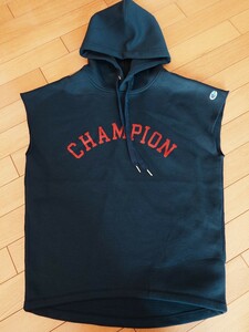 チャンピオン　Champion　フード付ノースリーブ　Ｌ