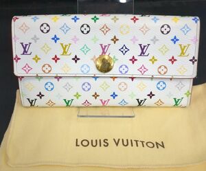 LOUIS VUITTON モノグラム マルチカラー Ｍ93744 ポルトフォイユサラ 長財布 旧型 CA1173 ルイヴィトン モノグラム ブロン ◆3115/登呂店