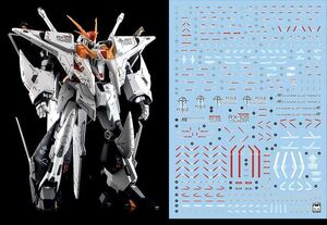 HG 1/144 クスィーガンダム用蛍光水転写式デカール　並行輸入品