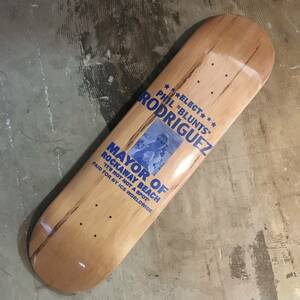 ICS (IRON CLAW SKATES) deck デッキ　Phil Rodriguez　8.1 スケートボード スケボー supreme quasi alltimers gx1000