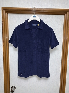 S 新品 POLO RALPH LAUREN スキッパー テリー ポロシャツ ポロラルフローレン