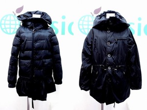 MONCLER モンクレール SERINA セリナ リバーシブル ダウンコート レディース 0 53084 黒