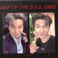 BTS ナムジュン　トレカ　MAP OF THE SOUL ONE RM