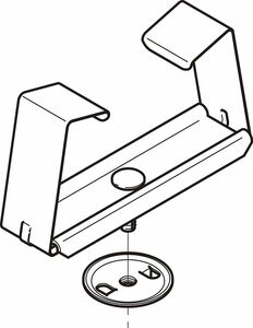 DP10用開口上向き用器具取付金具 ステンレス鋼 5個入 DK10UK-6-05