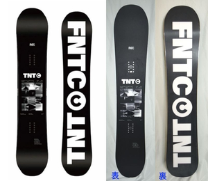 【3点】スノーボード板 23-24 FNTC エフエヌティーシー TNTC 約151cm 紺色　+カバー+キャリーバッグ【年内発送可】