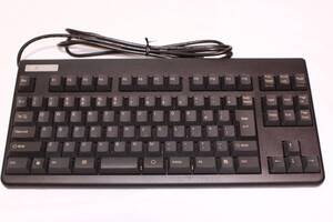 東プレ キーボード REALFORCE91UBK-S テンキーレス日本語配列カナなし USB (中古品)