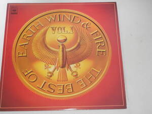 【LP１枚】　THE　BEST　OF　EARTH，WIND＆FIRE　vol.１