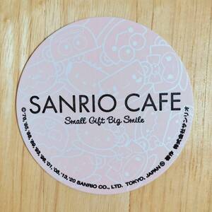 サンリオカフェ オリジナルコースター SANRIO CAFE ハローキティ シナモロール ポムポムプリン ハンギョドン ポチャッコ