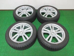 AD829【送料無料 在庫処分】215/50R17 超溝高 8.5分山 スタッドレス WINTERMAXX WM01 ホイールセット 4本 激安 レヴォーグ インプレッサ 等