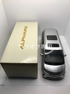 1/30 2代目　トヨタ アルファード ALPHARD 20系 カラーサンプル 非売品 ミニカー　1F7 シルバーメタリック　難あり