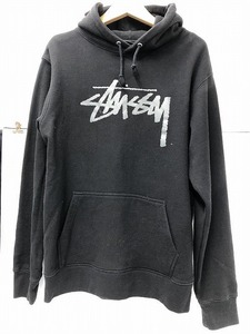 期間限定セール ステューシー stussy ロゴフーディー ブラック