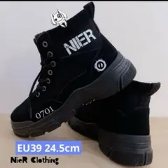 NieR ハイカットSNEAKER【身長約５cmアップ】スニーカー 24.5