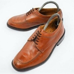 USA名門★フローシャイム FLORSHEIM★オールレザー/本革Uチップ【幅広7EEE/25.0/茶】ドレス/ビジネスシューズ◆19G166