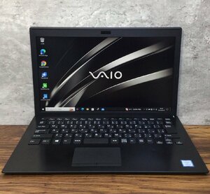 1円～ ●SONY VAIO Pro PG / Core i5 8250U (1.60GHz) / メモリ 8GB / SSD 256GB / 13.3型 フルHD (1920×1080) / Windows10 Pro 64bit