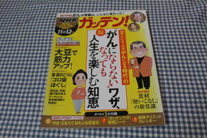 NHKガッテン！　がん　大豆　首・肩のこり　貧血　揚げ物料理　 ためしてガッテン　 2019年　11-12月号　