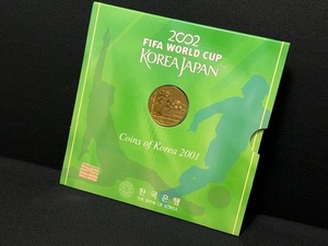 ※23804 2002 FIFA WARLD CUP 記念硬貨 韓国VS日本 2001年 外貨