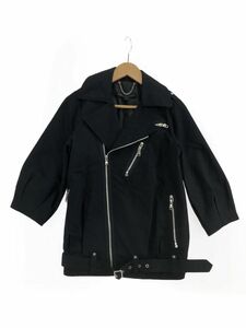 MARC BY MARC JACOBS マークバイマークジェイコブス ライダース ジャケット size4/紺 ◇■ ☆ dhc9