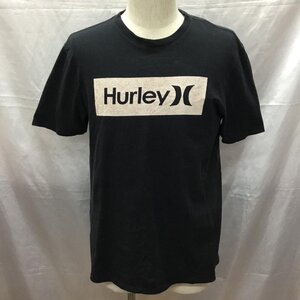 Hurley S ハーレー Tシャツ 半袖 クルーネック プリント T Shirt 黒 / ブラック / 10115535