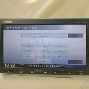 [15249] [ホンダ 純正 Gathers VXM-155VSi] ナビロック ジャンク　起動のみ確認 / ギャザーズ