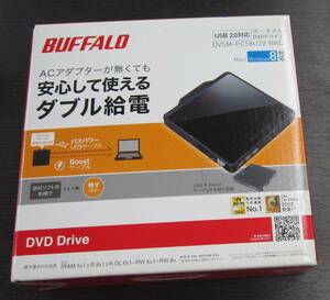 BFFALO ポータブルDVDドライブ 未開封未使用品