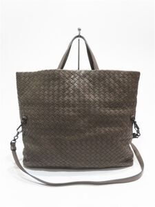 63865 BOTTEGA VENETA ／ ボッテガ ヴェネタイントレチャート 2WAY バッグ