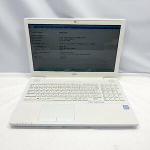 1円～FUJITSU LIFEBOOK AH53/A3 Core i7-6700HQ 2.6GHz/8GB/HDD1TB/Blu-ray/15インチ/OS無/動作未確認【栃木出荷】