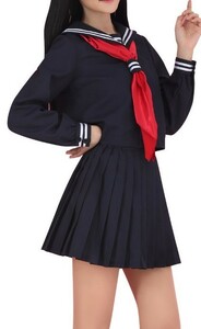 ★新品★W2758★コスプレ衣装　セーラー服　上下 長袖＝3Ｌ